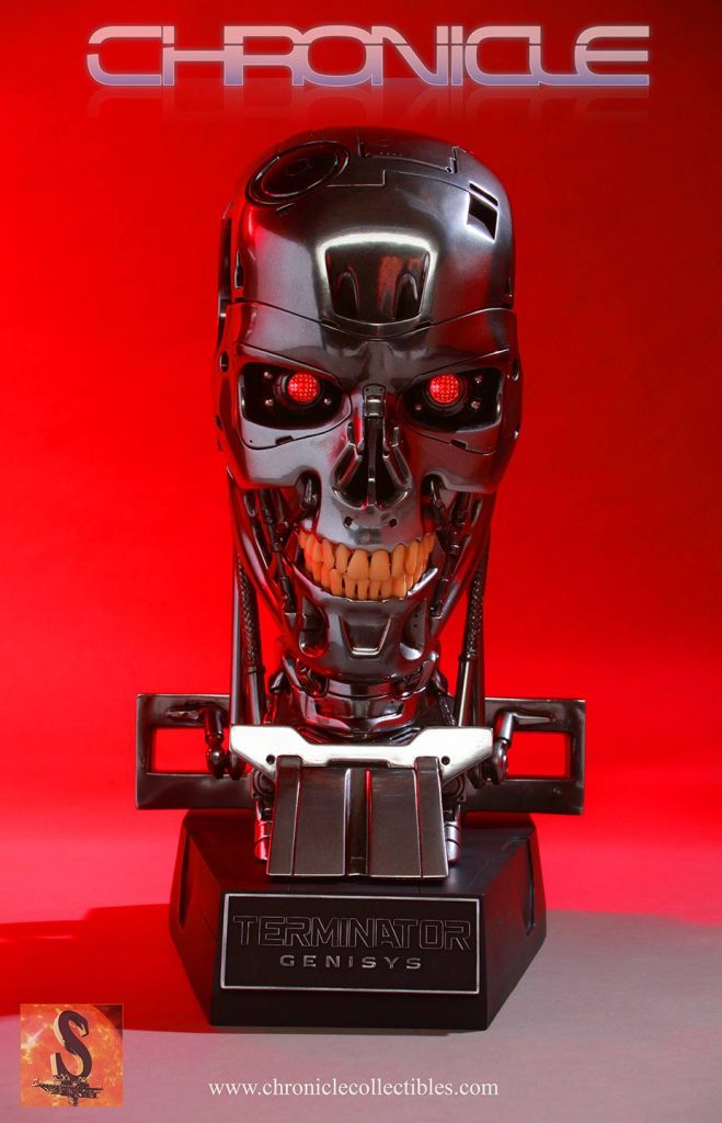 Terminator Genisys T-800 Endoskeleton Bust