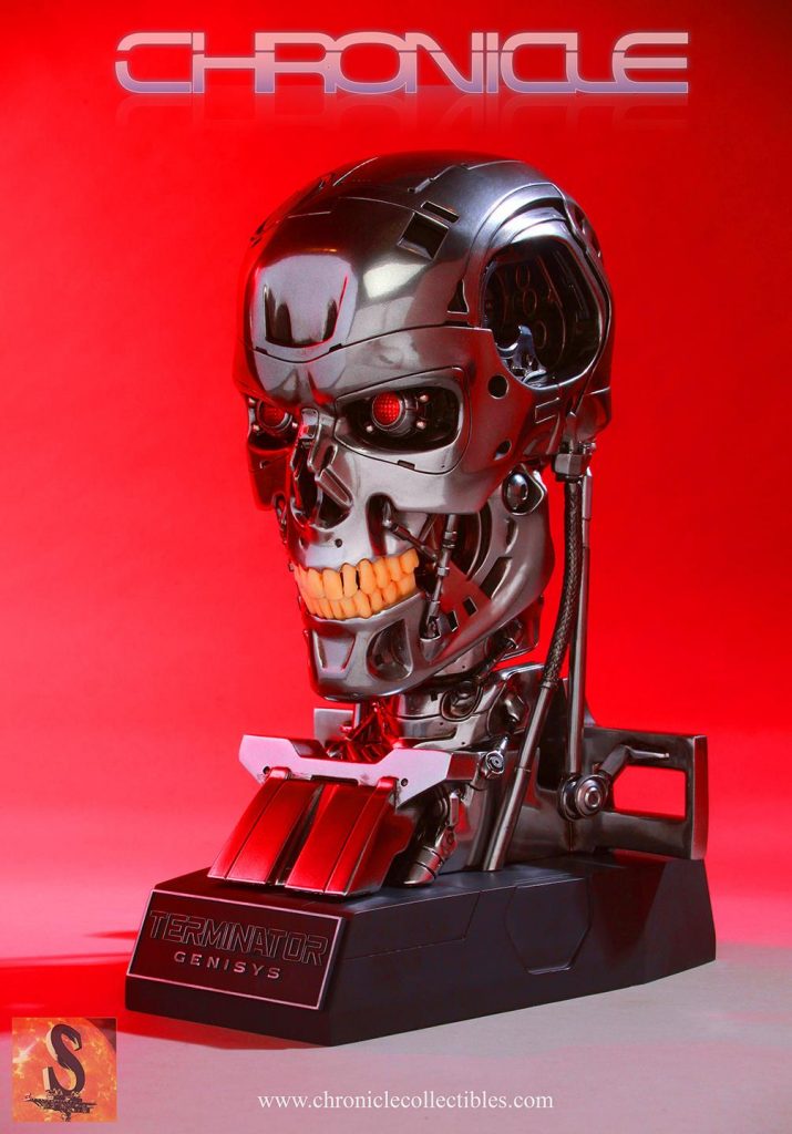 Terminator Genisys T-800 Endoskeleton Bust