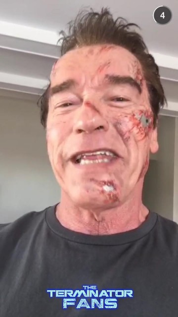 Terminator Genisys Arnold Battle Damage