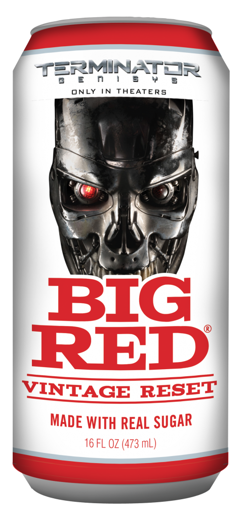 Big Red Vintage Reset Terminator Genisys Can