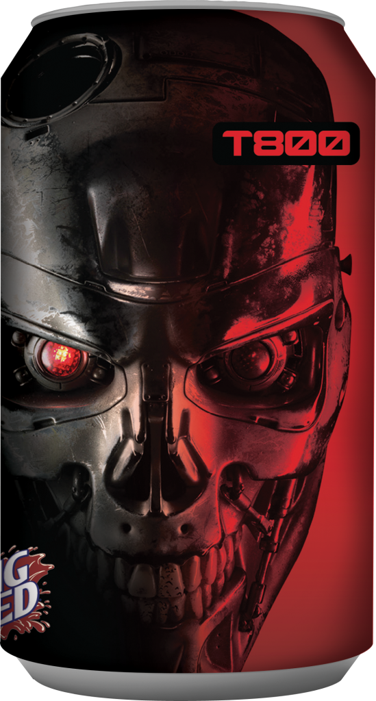 T-800 Endoskeleton Big Red Terminator Genisys Can