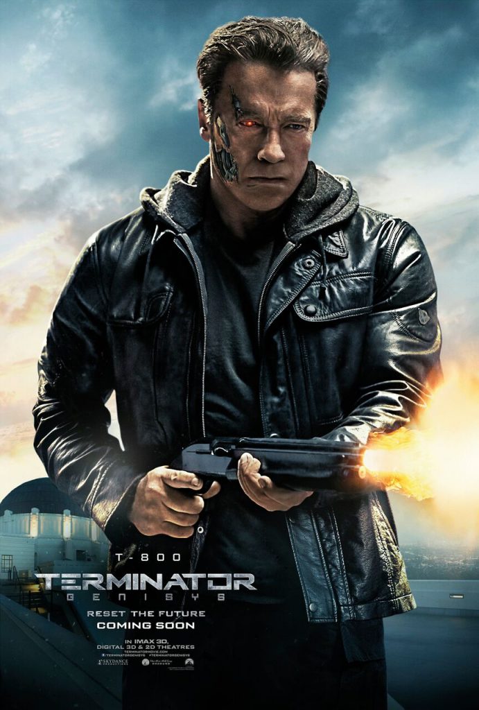 T-800 Character Poster Temrinator Genisys