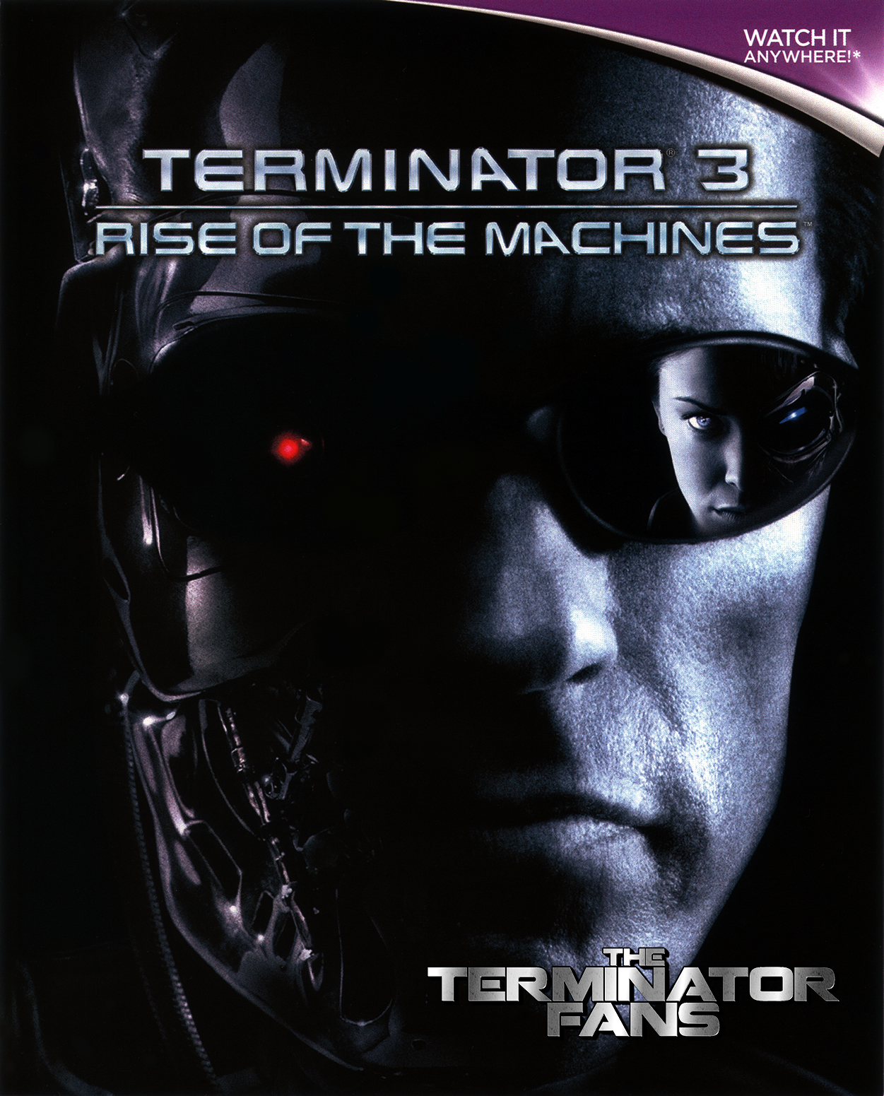 TERMINATOR 3 RISE OF THE MACHINES MOVIE T3 FILMCARDZ 2003 PROMOTIONAL SELL SHEET