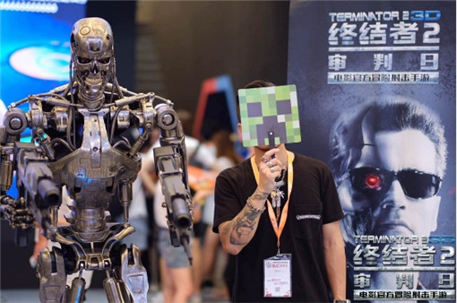 Marketing Terminator 2 3D China