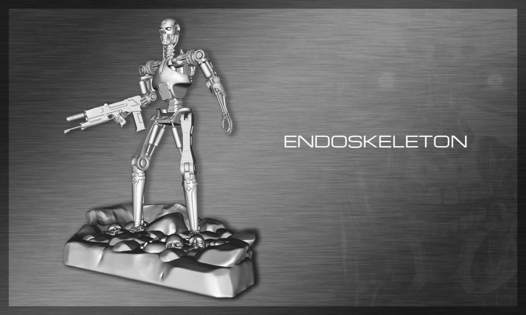 The Terminator T-800 Endoskeleton Board Game