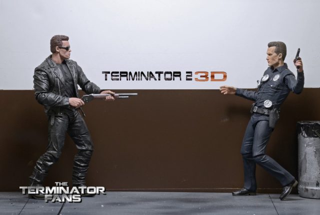 NECA Terminator 2 3D T-800 Figure