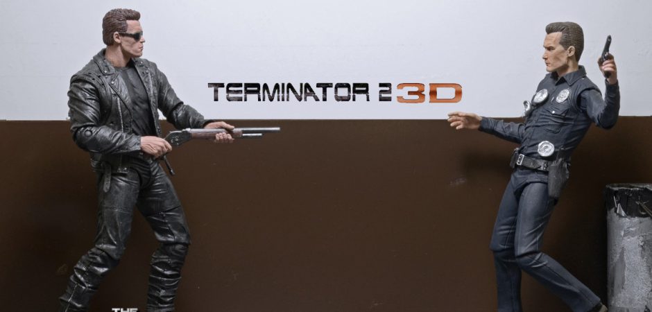Neca Terminator 2 3d Galleria T 800 7 Scale Action Figure