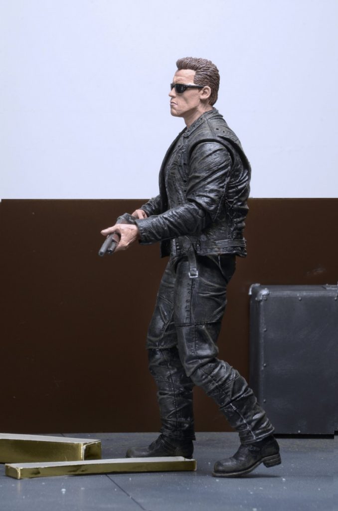 NECA Terminator 2 3D Galleria T-800 Figure