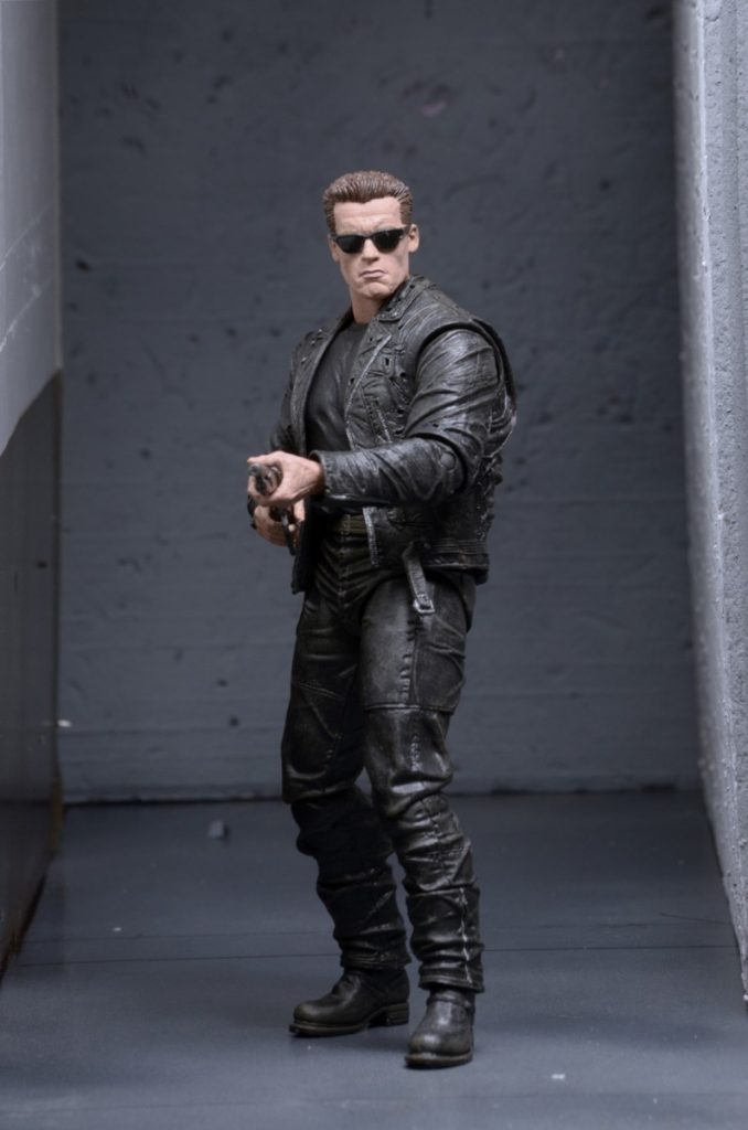 NECA Terminator 2 3D Galleria T-800 Figure