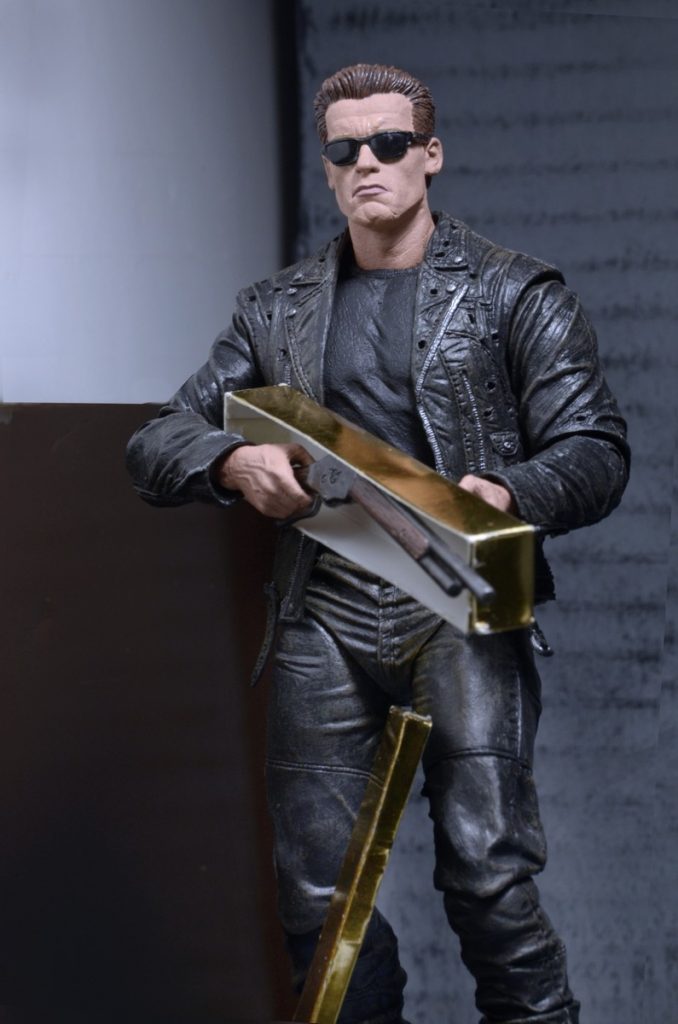 NECA Terminator 2 3D Galleria T-800 Figure