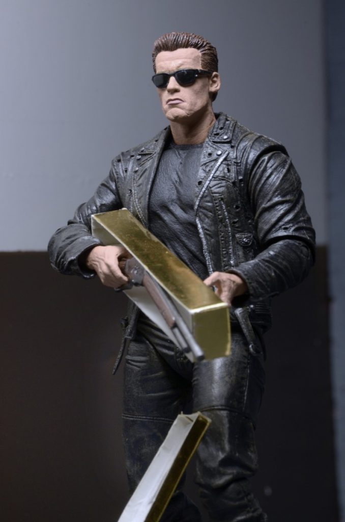 NECA Terminator 2 3D Galleria T-800 Figure