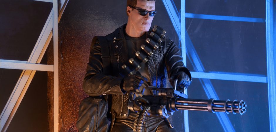 Terminator 2 Judgment Day Neca T 800 1 4 Scale Action Figure