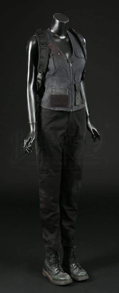 Sarah Connor’s Emilia Clarke Bloody Vest Costume