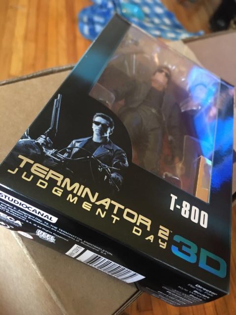 Anthony Ortega Terminator 2 3D NECA T-800 Figure