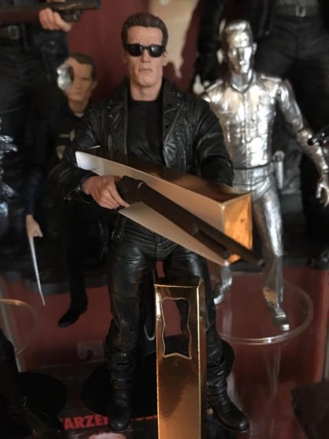 Anthony Ortega Terminator 2 3D NECA T-800 Figure