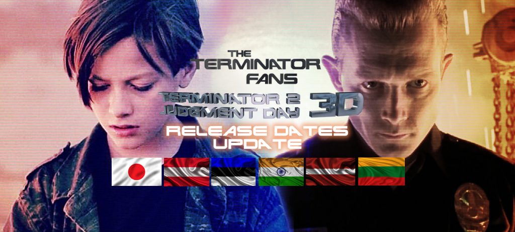 T23D Terminator 2 3D Release Dates