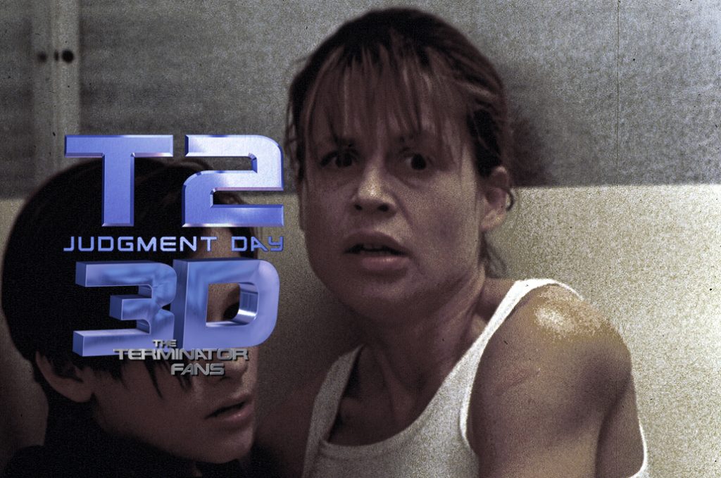 Sarah Connor Linda Hamilton Terminator 2 3D