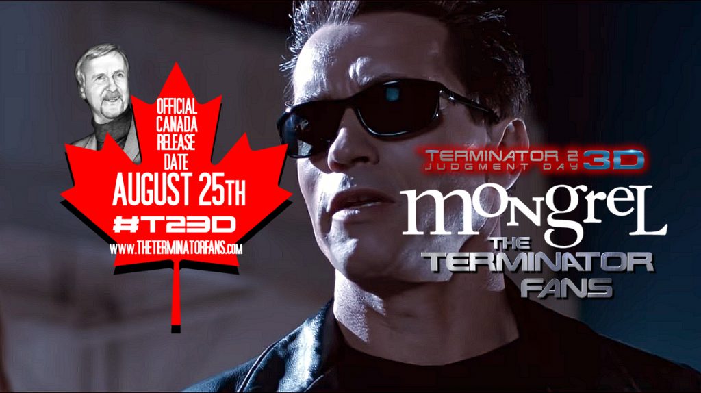 T23D Canada Release Date Mongrel Media Terminator 2 3D