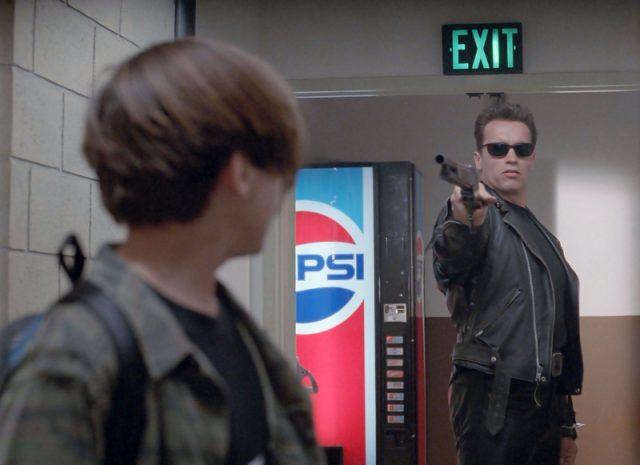 Terminator 2 3D T23D T-800 Galleria GET DOWN