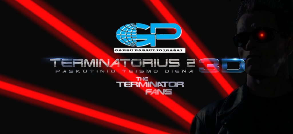 TERMINATORIUS 2 PASKUTINIO TEISMO DIENA 3D Release Date