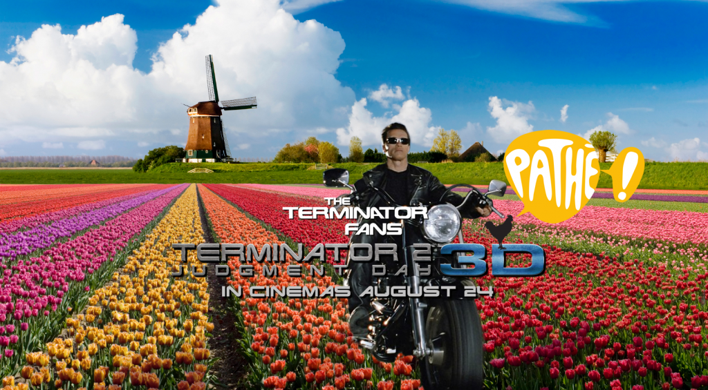 Pathé Cinemas Terminator 2 3D Dutch Netherlands