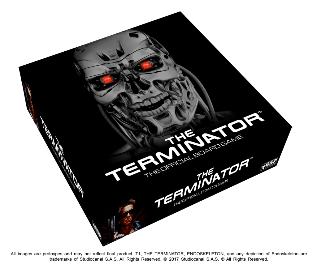 The Terminator Board Game Termination Box Set