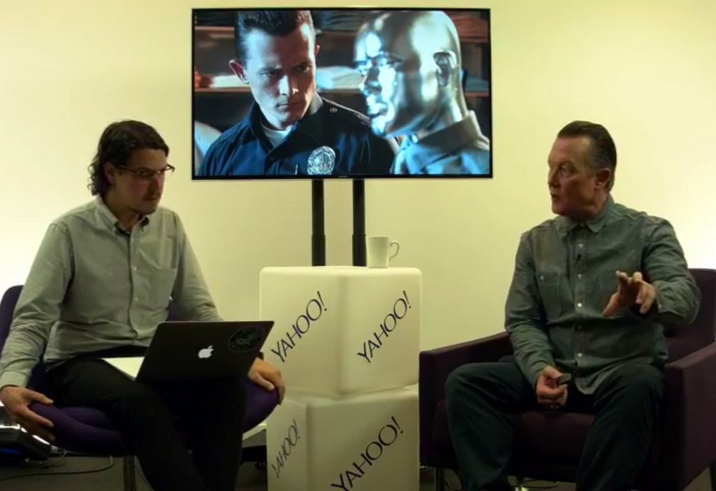 Robert Patrick Terminator 2 3D Yahoo Interview