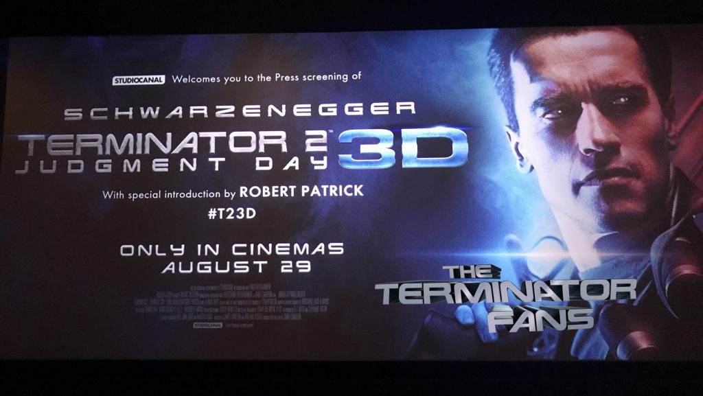 Terminator 2 3D STUDIOCANAL Event London