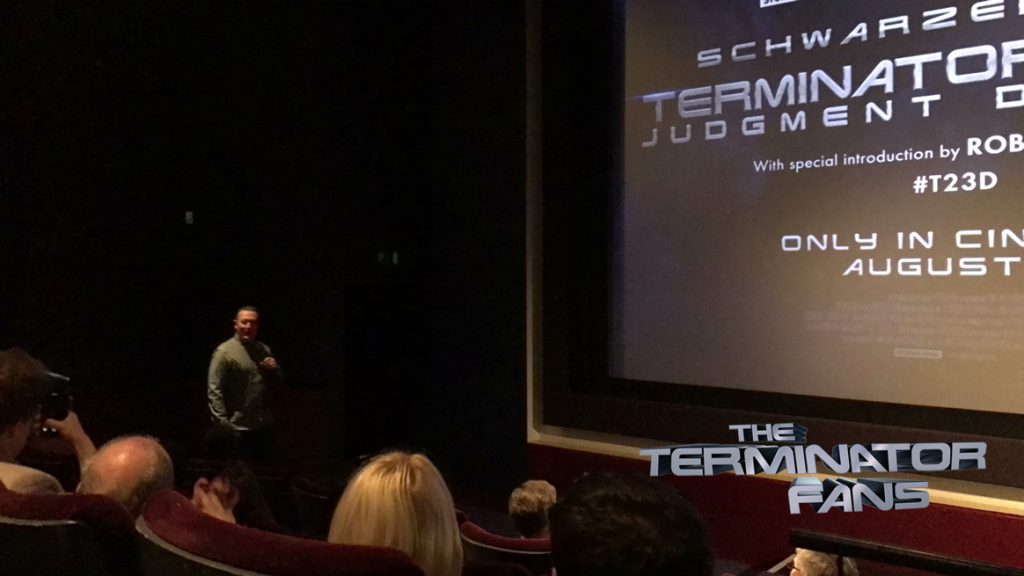 Robert Patrick T-1000 Arrival Vue cinema London