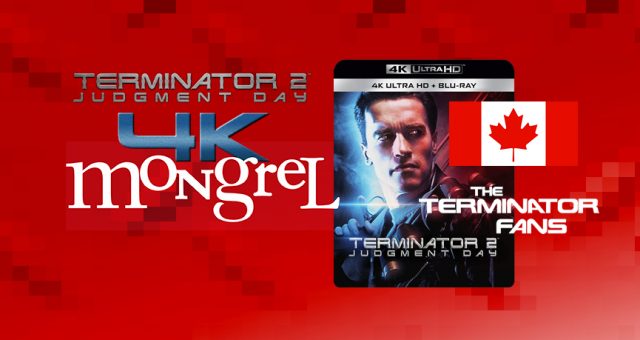 Terminator 2 3D 4K Blu-Ray Canada