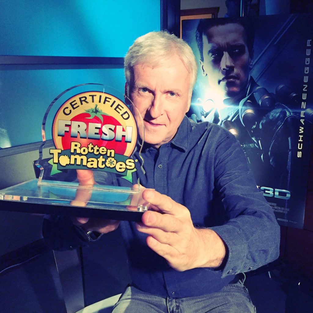 James Cameron Rotten Tomatoes Terminator 2 3D