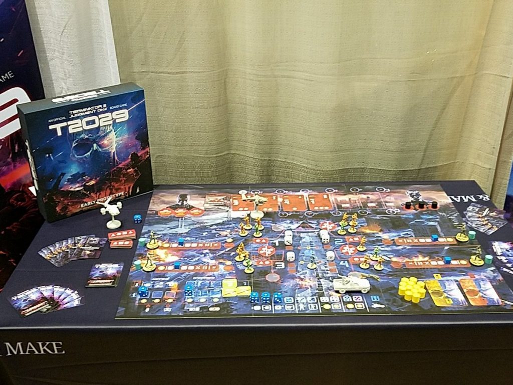 T2029 Terminator 2 Judgment Day Board Game