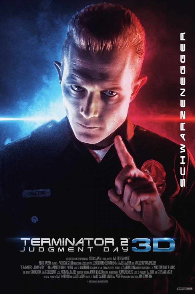 Terminator 2 3D T-1000 Poster