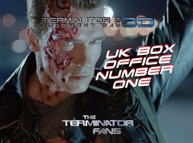 Terminator 2 3D UK Box Office Number One Movie