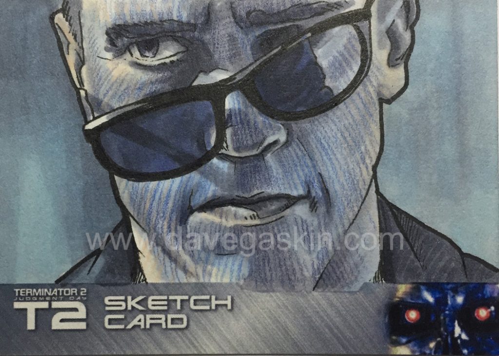 Dave Gaskin Terminator 2 Unstoppable Cards