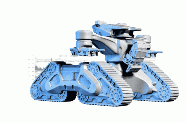 HK Tank T2029 Terminator 2 Board Game