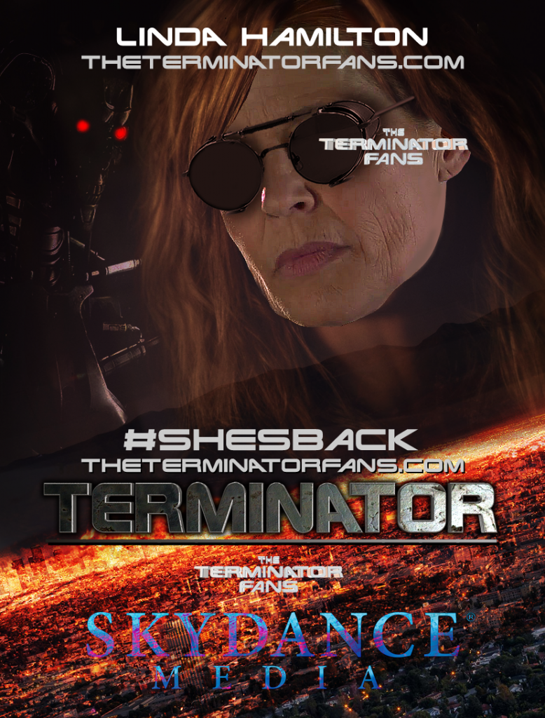 Terminator 6 Sarah Connor Poster Linda Hamilton