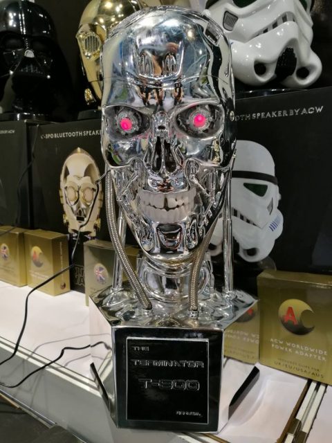 AC Worldwide The Terminator Endoskeleton Skull Speaker