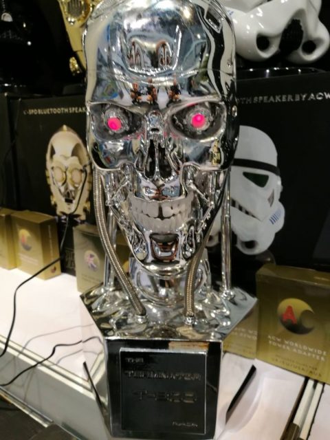 AC Worldwide The Terminator Endoskeleton Skull Speaker