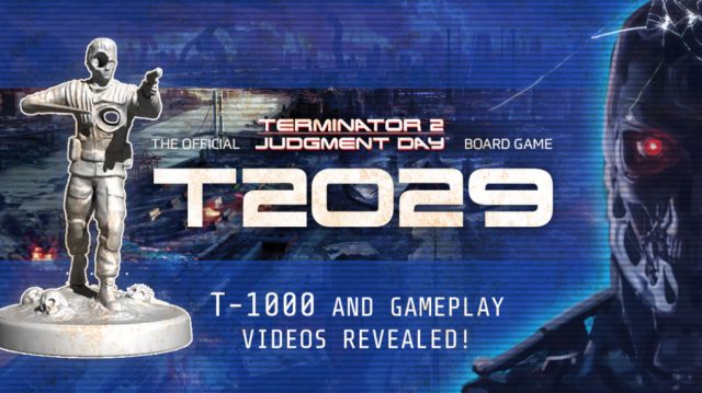 T2029 T-1000 Board Game Terminator 2