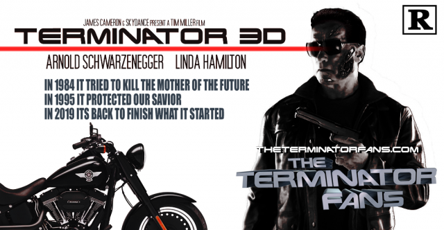 Terminator 6 3D Poster