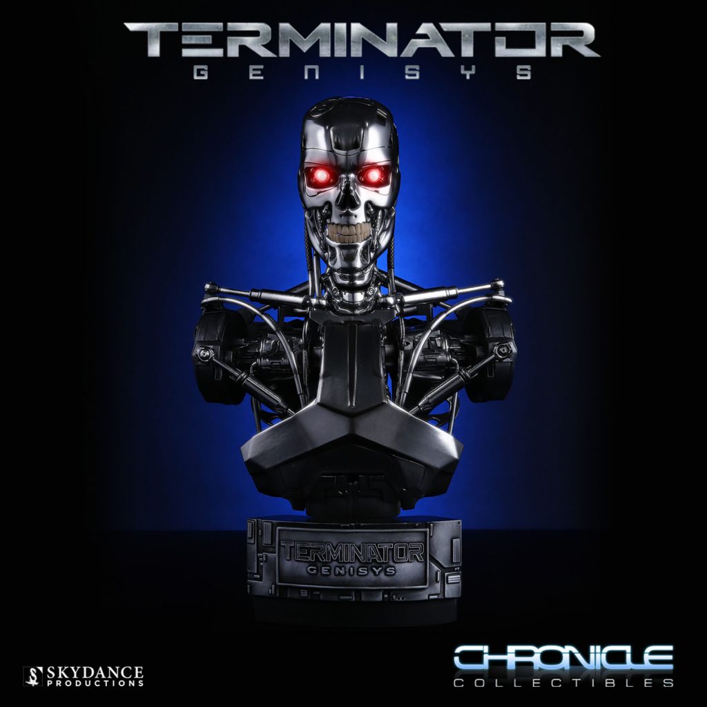 Terminator Genisys 1:2 Scale Endoskeleton Bust