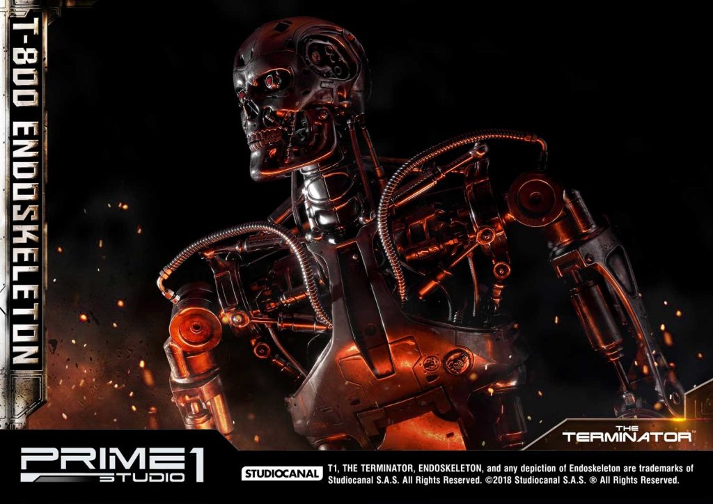 The Terminator EX Endoskeleton Statue Prime 1 Studio