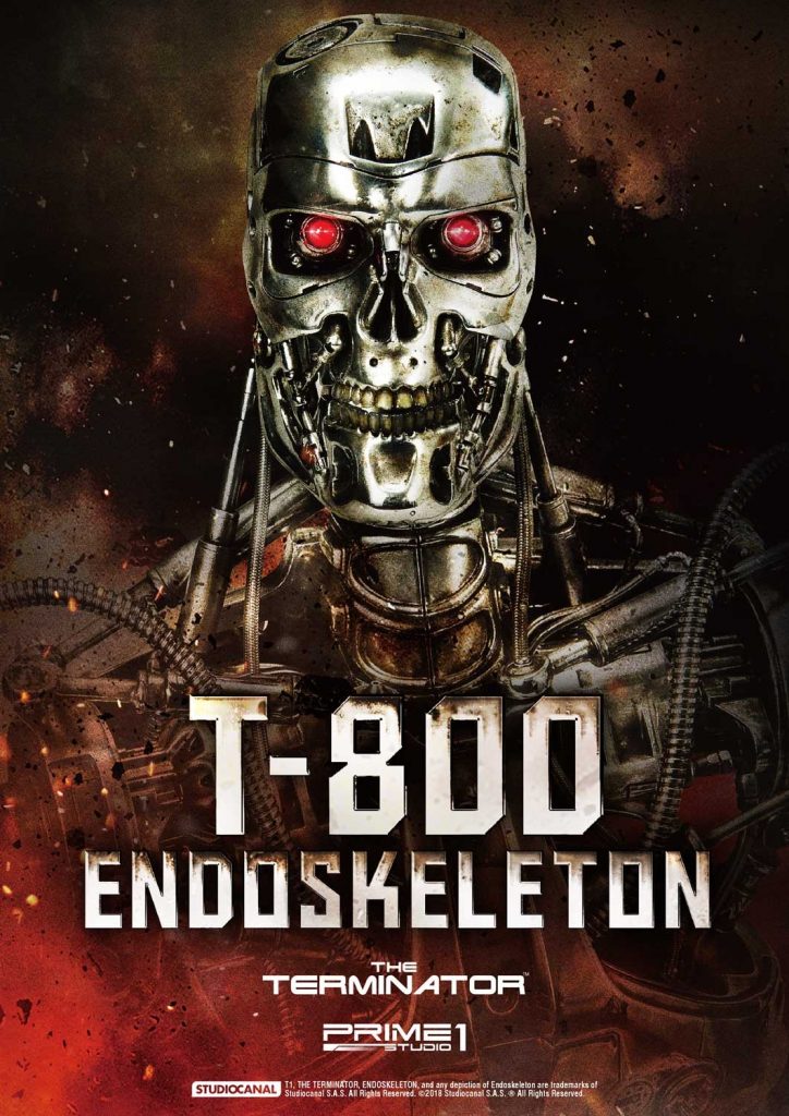 The Terminator EX Endoskeleton Statue Prime 1 Studio