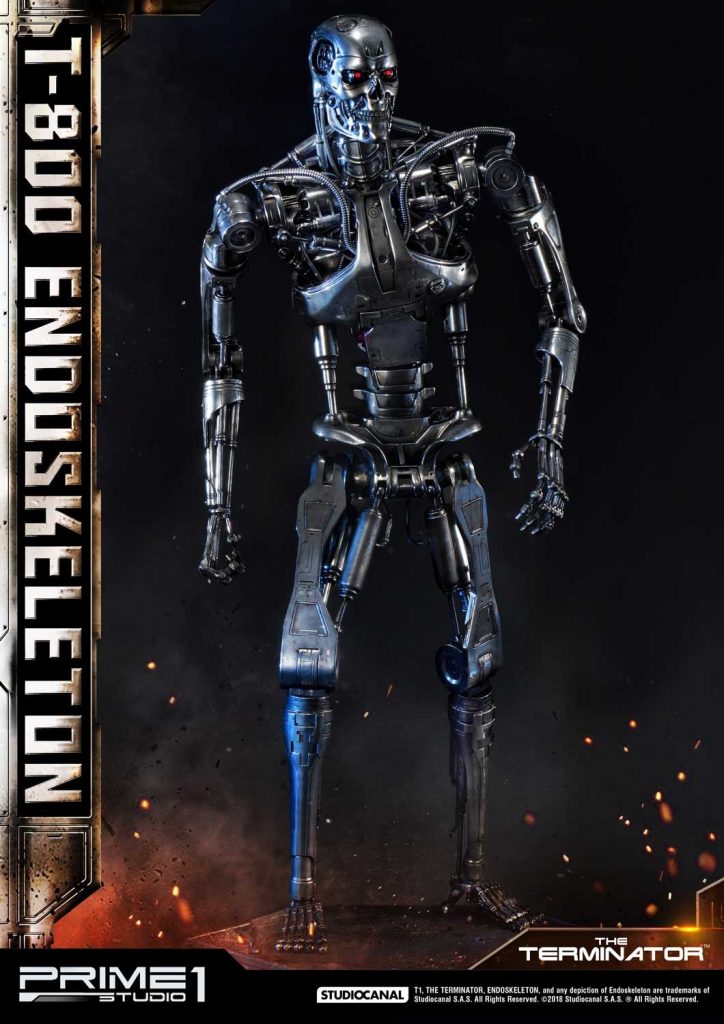 The Terminator EX Endoskeleton Statue Prime 1 Studio