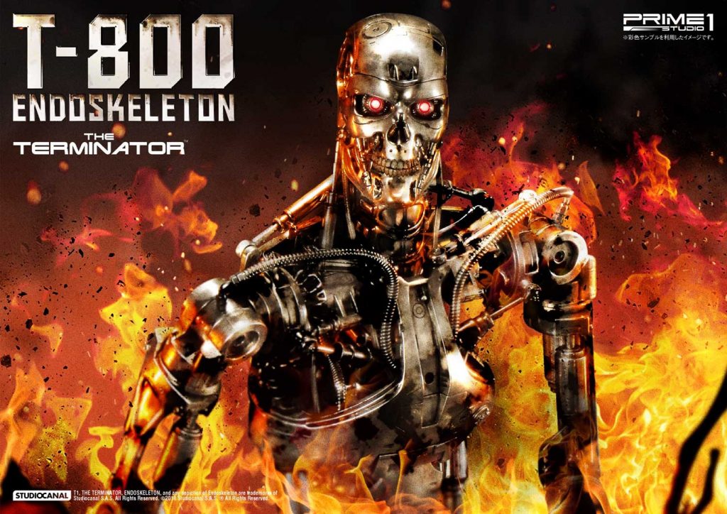 The Terminator EX Endoskeleton Statue Prime 1 Studio