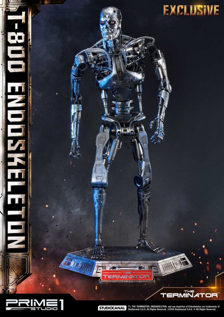 The Terminator EX Endoskeleton Statue Prime 1 Studio