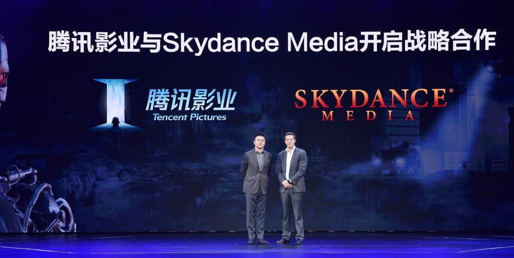 David Ellison Skydance Tencent Terminator: Dark Fate