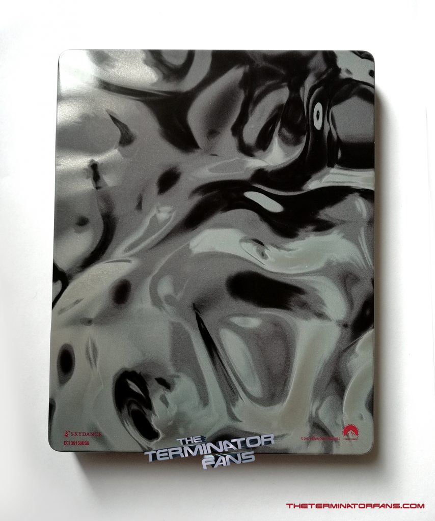 Terminator Genisys Futurepak Steelbook Back