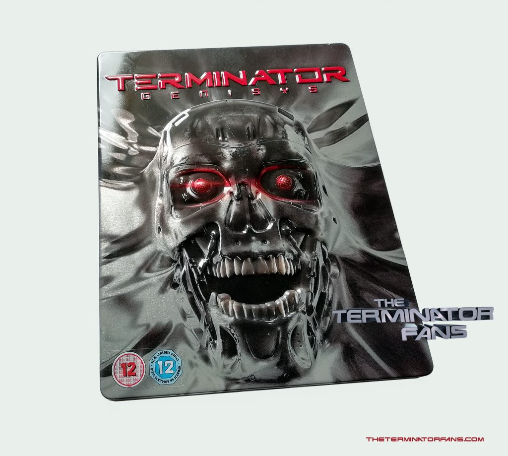 Zoom Exclusive Terminator Genisys Futurepak Steelbook Cover